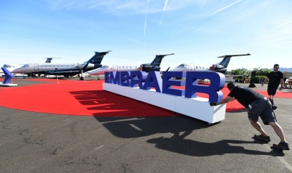 Logotipo da Embraer
