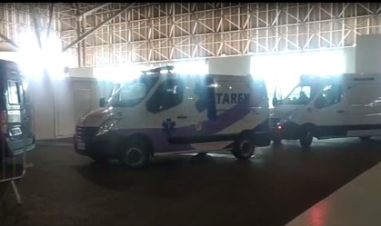 Prefeitura de São Paulo recebe registro de fila de ambulâncias no Anhembi