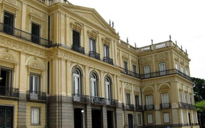 Fachada do Museu Nacional, gerido pela UFRJ