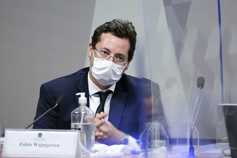 Ex-secretário especial de Comunicação Social da presidência, Fabio Wajngarten