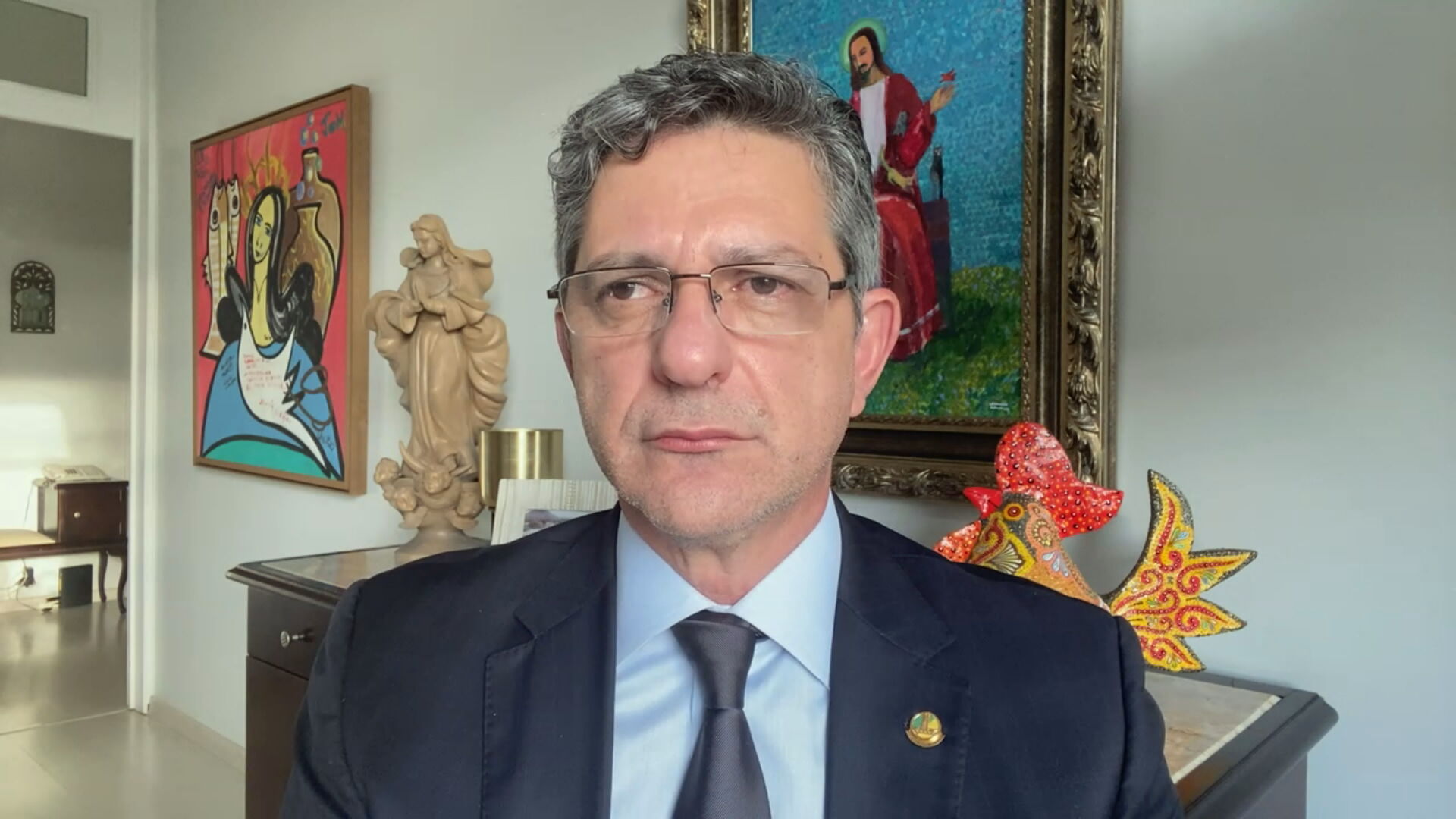 Senador Rogério Carvalho (PT-SE), suplente da CPI da Pandemia