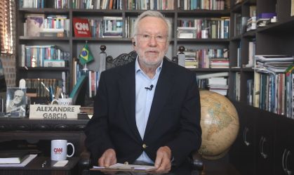 Alexandre Garcia no quadro Liberdade de Opinião