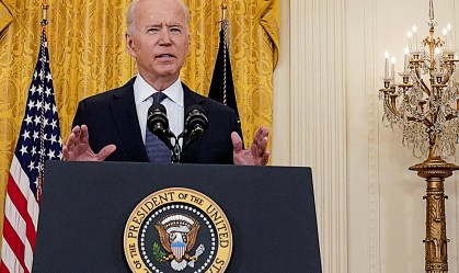 Presidente dos EUA, Joe Biden, fala com a imprensa na Casa Branca