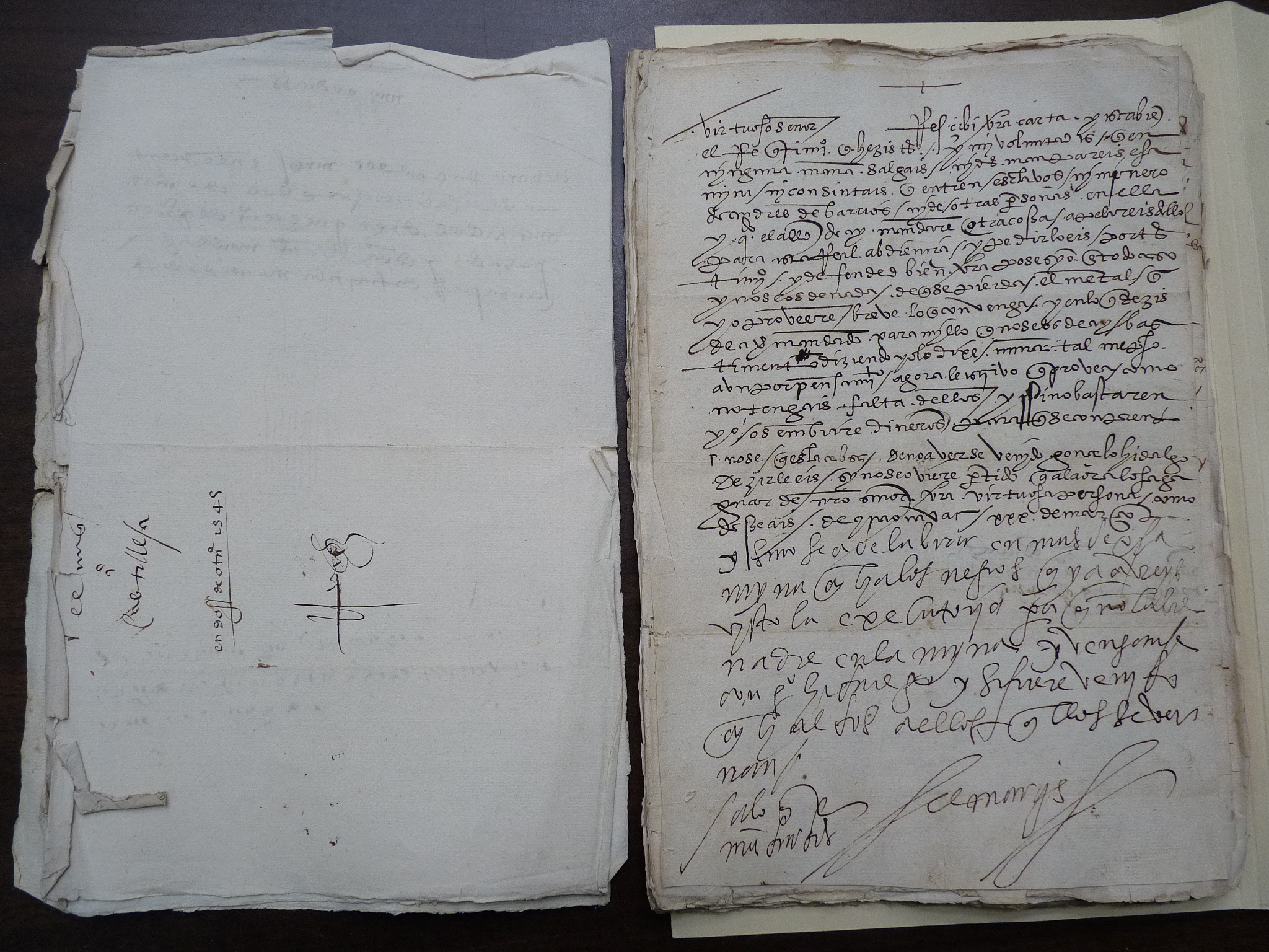 Cartas do colonizador europeu Hernán Cortés