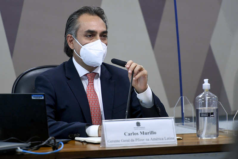CEO da Pfizer na América Latina, Carlos Murillo