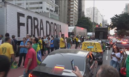 Justiça de SP proíbe manifestantes presos de se aproximar de Alexandre de Moraes