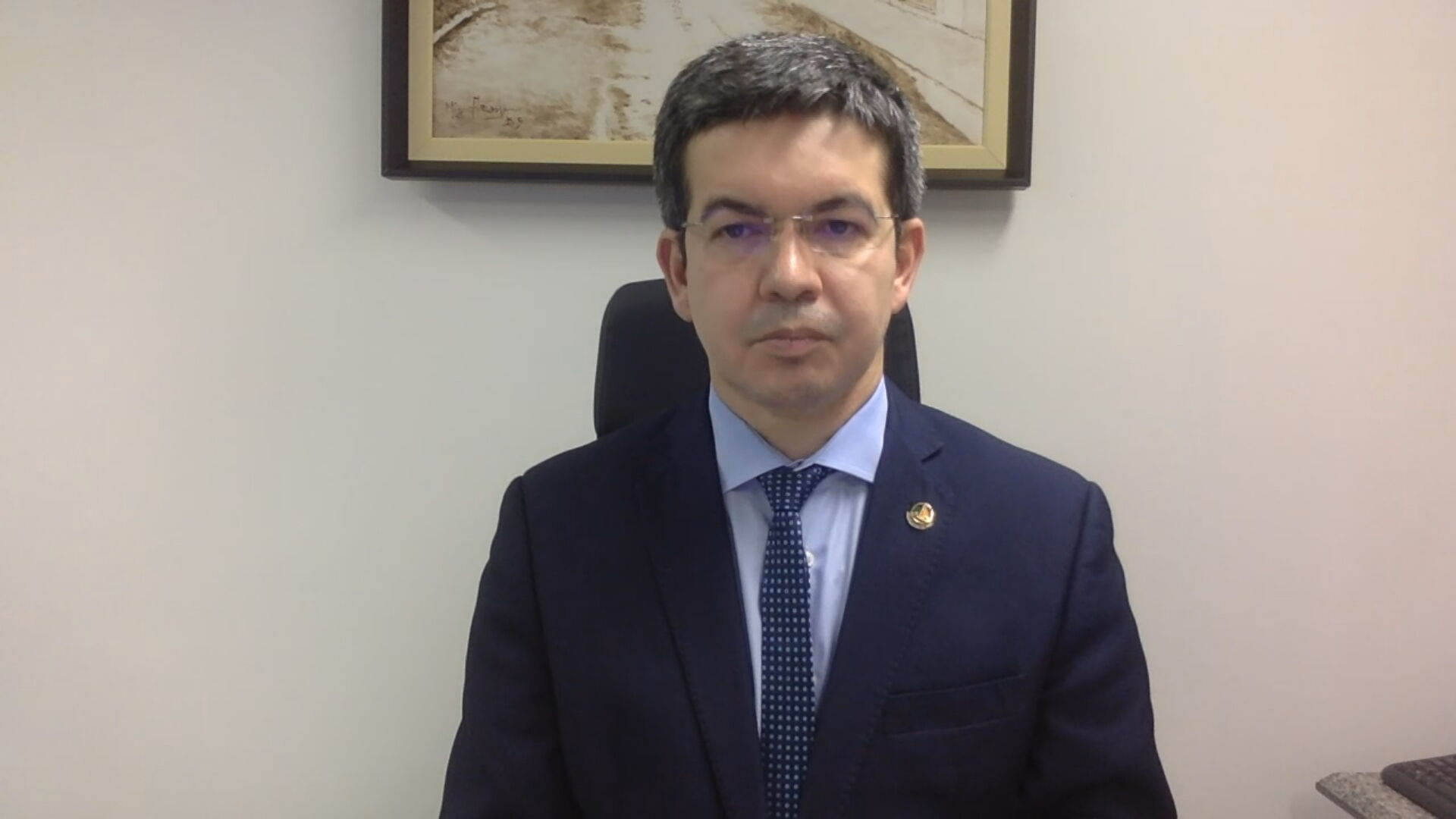 Senador Randolfe Rodrigues (Rede-AP) em entrevista à CNN (13.mai.2021)