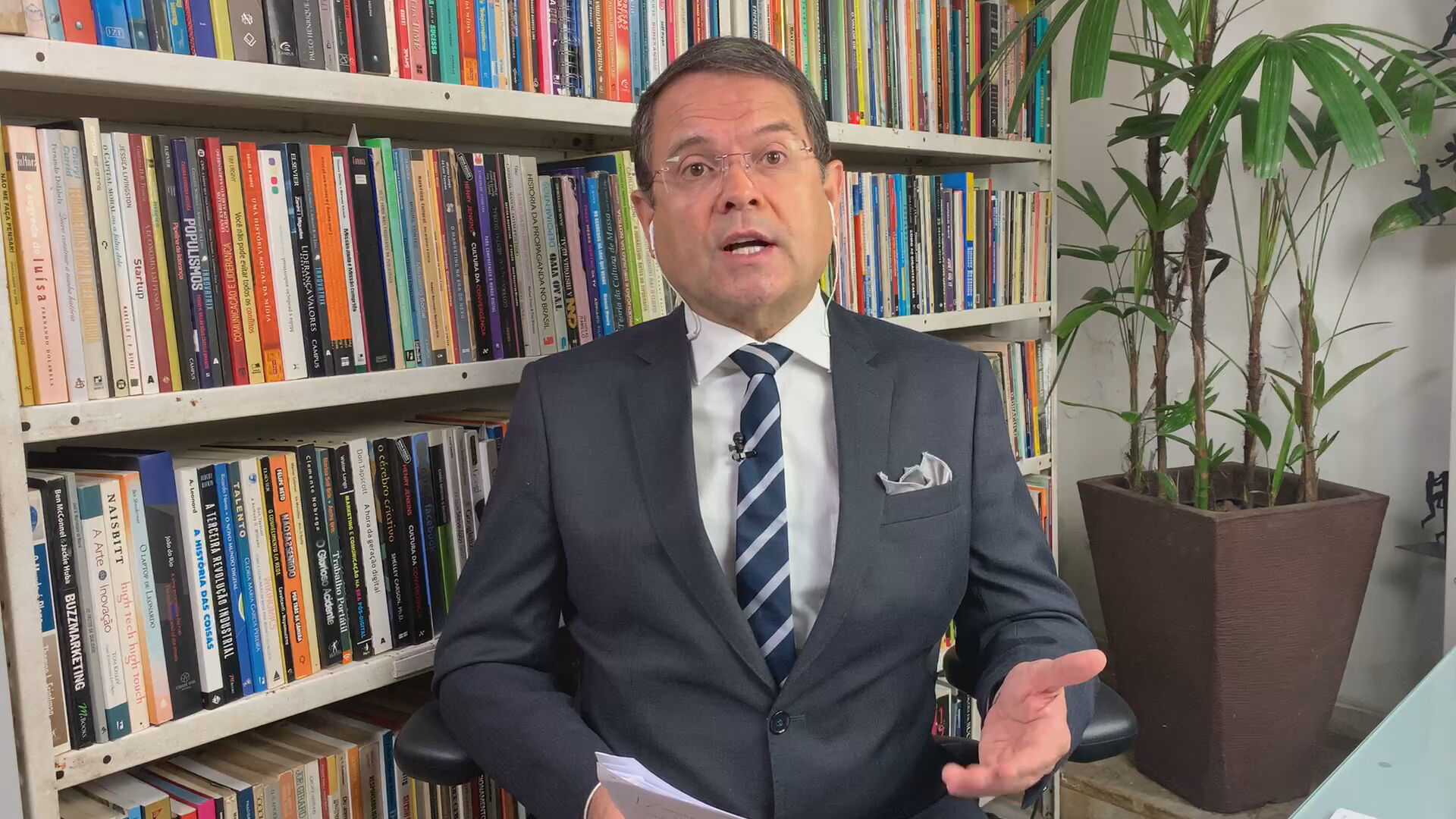 Sidney Rezende no quadro Liberdade de Opinião
