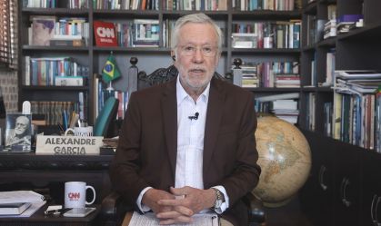 Alexandre Garcia no quadro Liberdade de Opinião