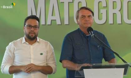 Presidente Jair Bolsonaro (sem partido) participa de evento 