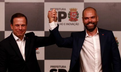 Doria presta homenagem a Bruno Covas: 'SP terá sempre muito orgulho desse filho'
