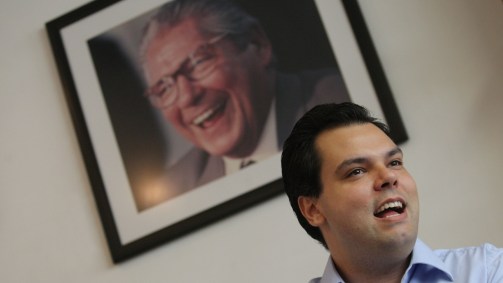 Bruno Covas, em 2011, como secretário estadual de Meio Ambiente