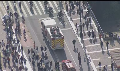 Cortejo com corpo de Bruno Covas pelas ruas de São Paulo (16.Mai.2021)