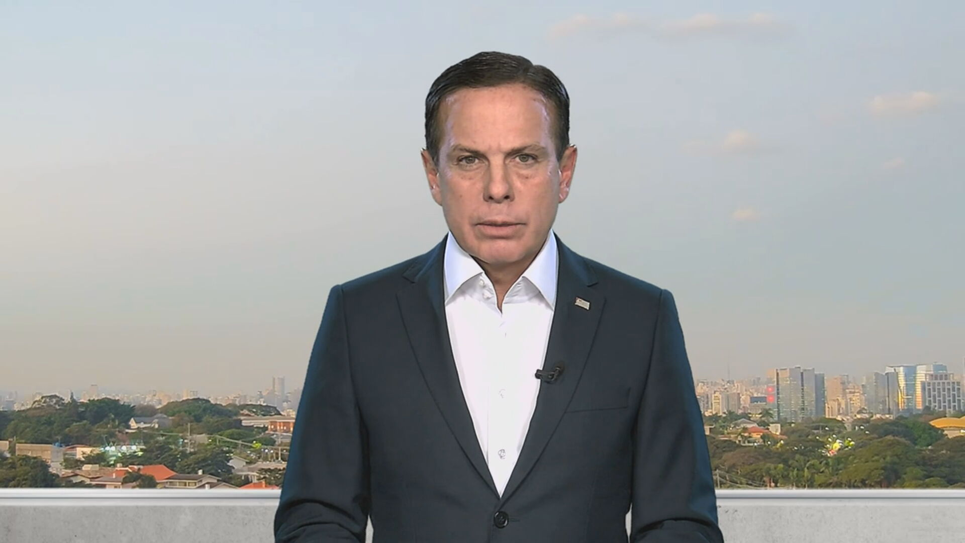 O governador de São Paulo, João Doria