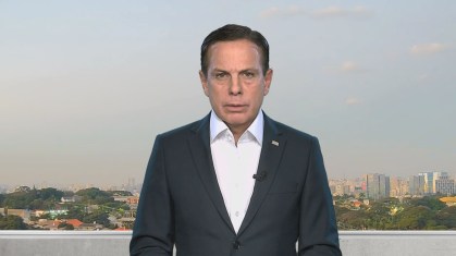 O governador de São Paulo, João Doria