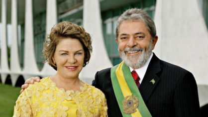 Luís Inácio Lula da Silva e Marisa Letícia
