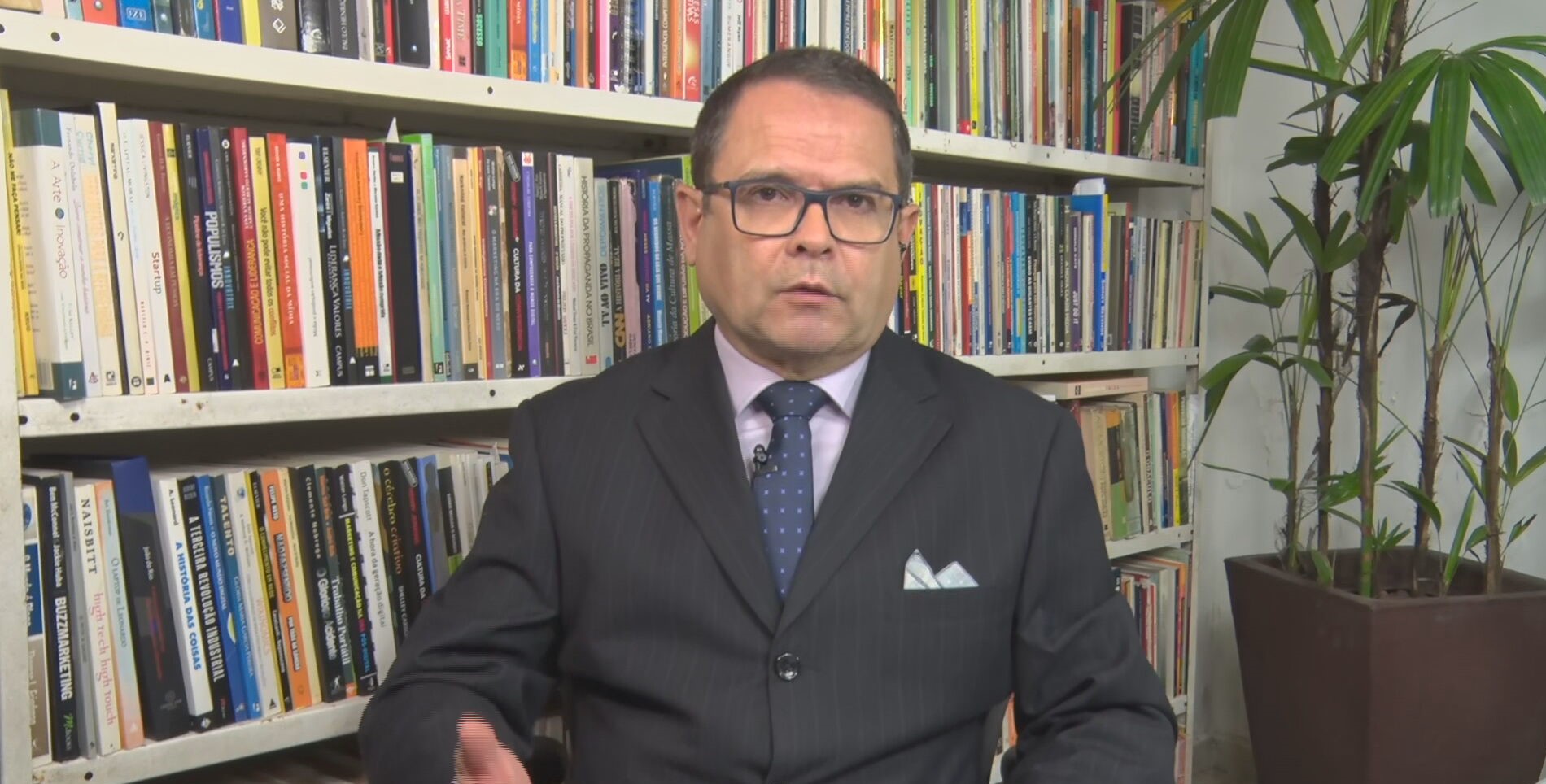 Sidney Rezende no quadro Liberdade de Opinião