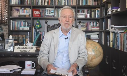 Alexandre Garcia no quadro Liberdade de Opinião