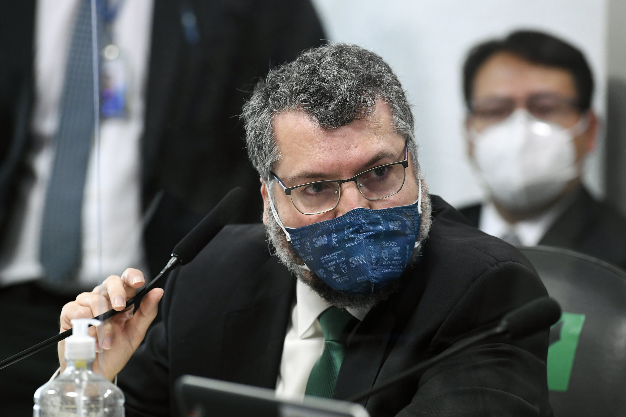 O ex-chanceler Ernesto Araújo O ex-chanceler Ernesto Araújo