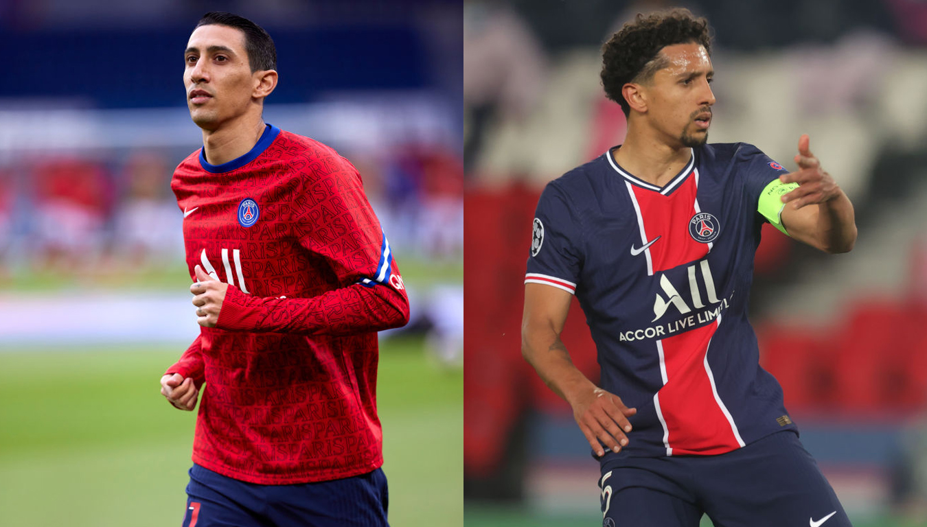 Ángel Di María e Marquinhos