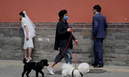 índice de divórcios cai na China