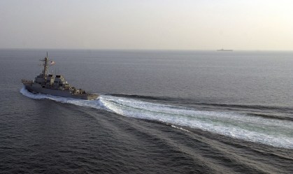 Pequim acusou o navio USS Curtis Wilbur de invadir suas águas territoriais