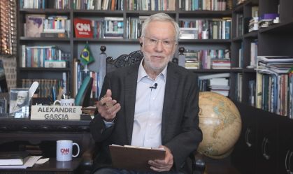 Alexandre Garcia no quadro Liberdade de Opinião