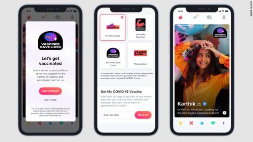 Casa Branca faz parceria com apps de namoro para incentivar vacinação