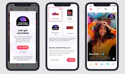 Casa Branca faz parceria com apps de namoro para incentivar vacinação