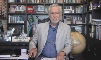 Alexandre Garcia no quadro Liberdade de Opinião