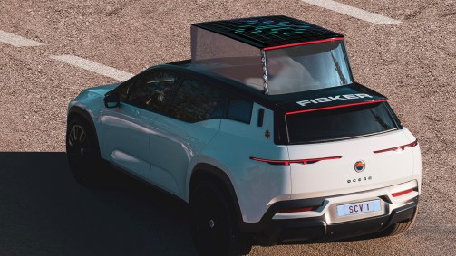 Fisker, papamóvel