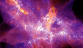 Primeira simulação do Starforge mostra nuvem molecular gigante