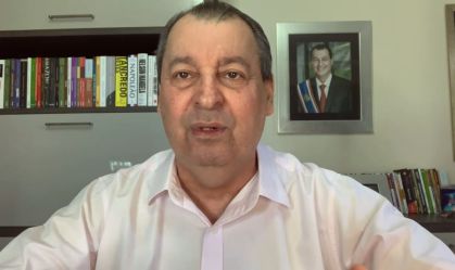 Presidente da CPI da Pandemia, Omar Aziz (22 de maio de 2021)