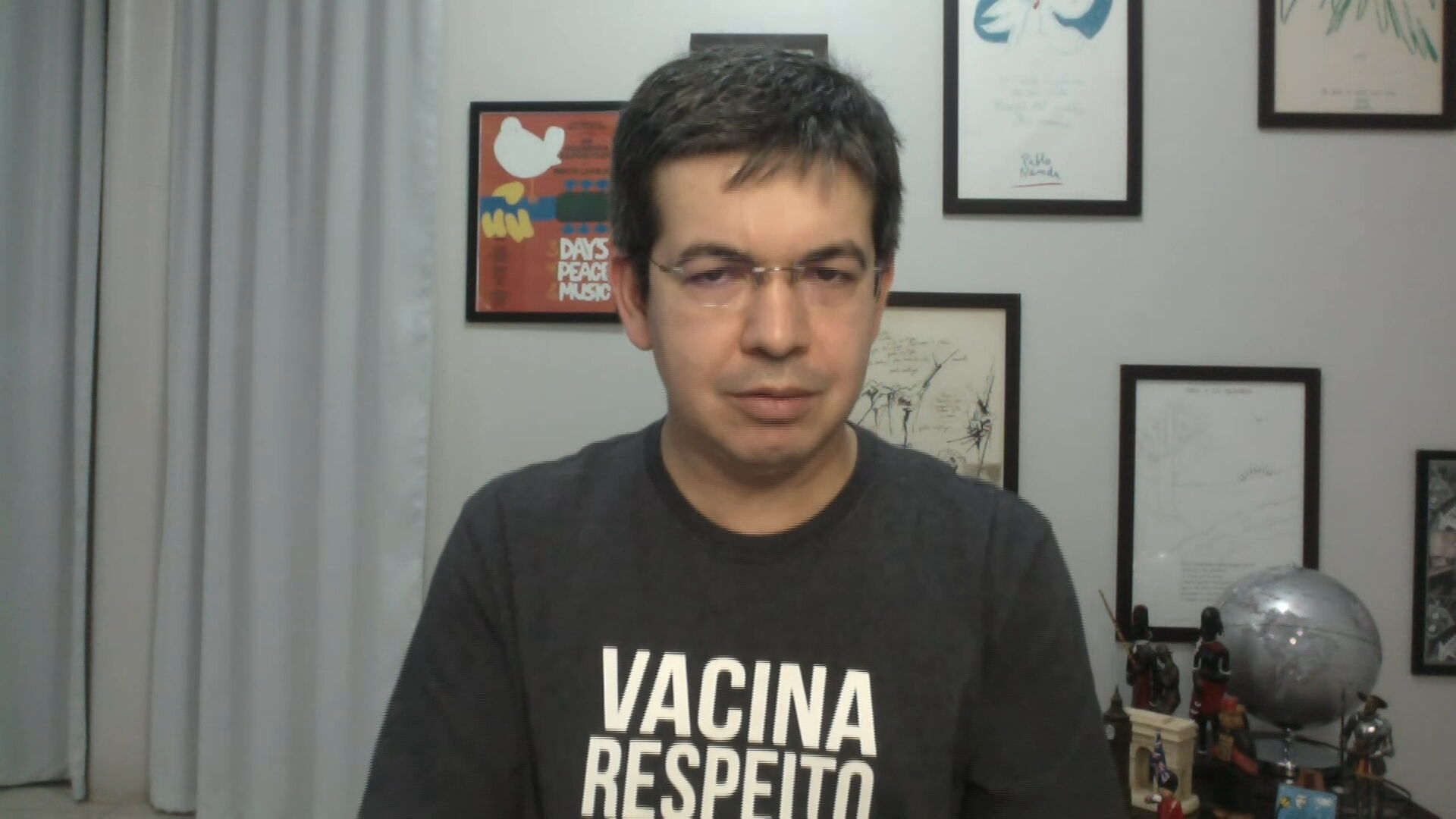 O senador Randolfe Rodrigues (Rede-AP) (23.Mai.2021)