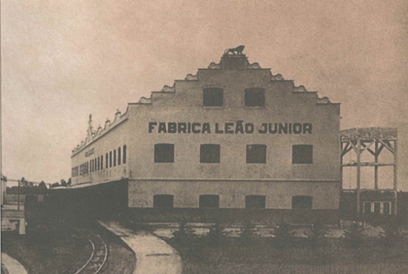 Fábrica da Matte Leão em 1900