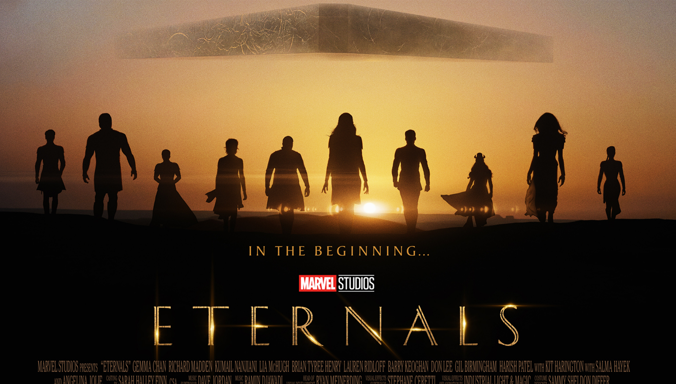 Cartaz do filme "Os Eternos"