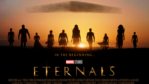 Cartaz do filme "Os Eternos"