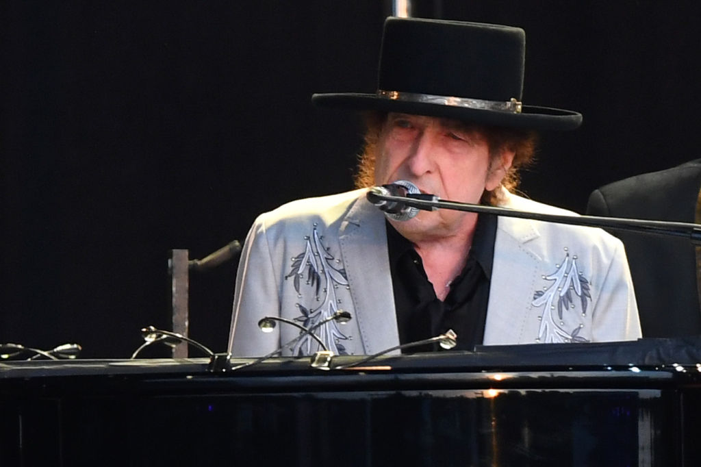 O músico e vencedor do Nobel de Literatura, Bob Dylan