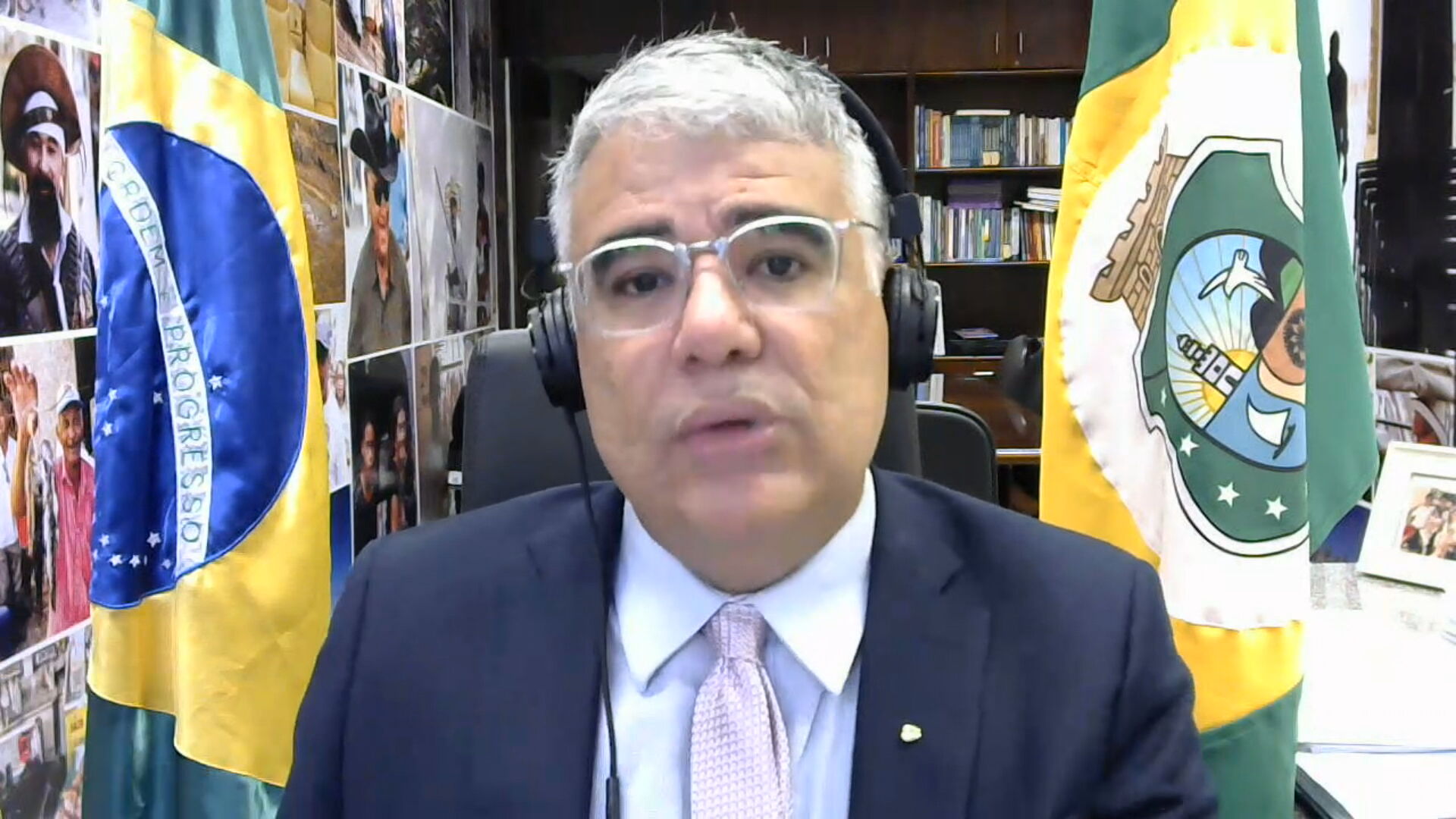 Senador Eduardo Girão (Podemos-CE), titular da CPI da Pandemia