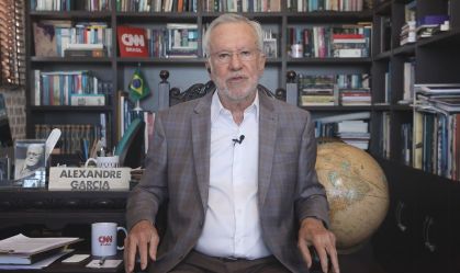 Alexandre Garcia no quadro Liberdade de Opinião