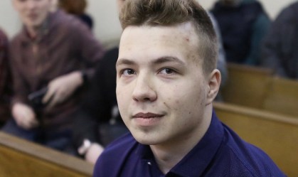 Blogueiro e ativista Roman Protasevich, preso em Belarus
