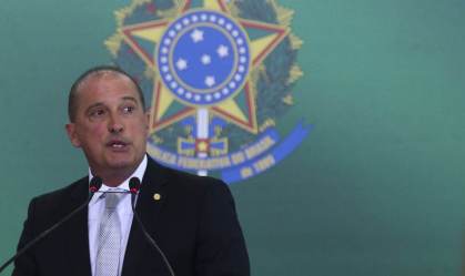 Integrantes do DEM defendem expulsar Onyx Lorenzoni