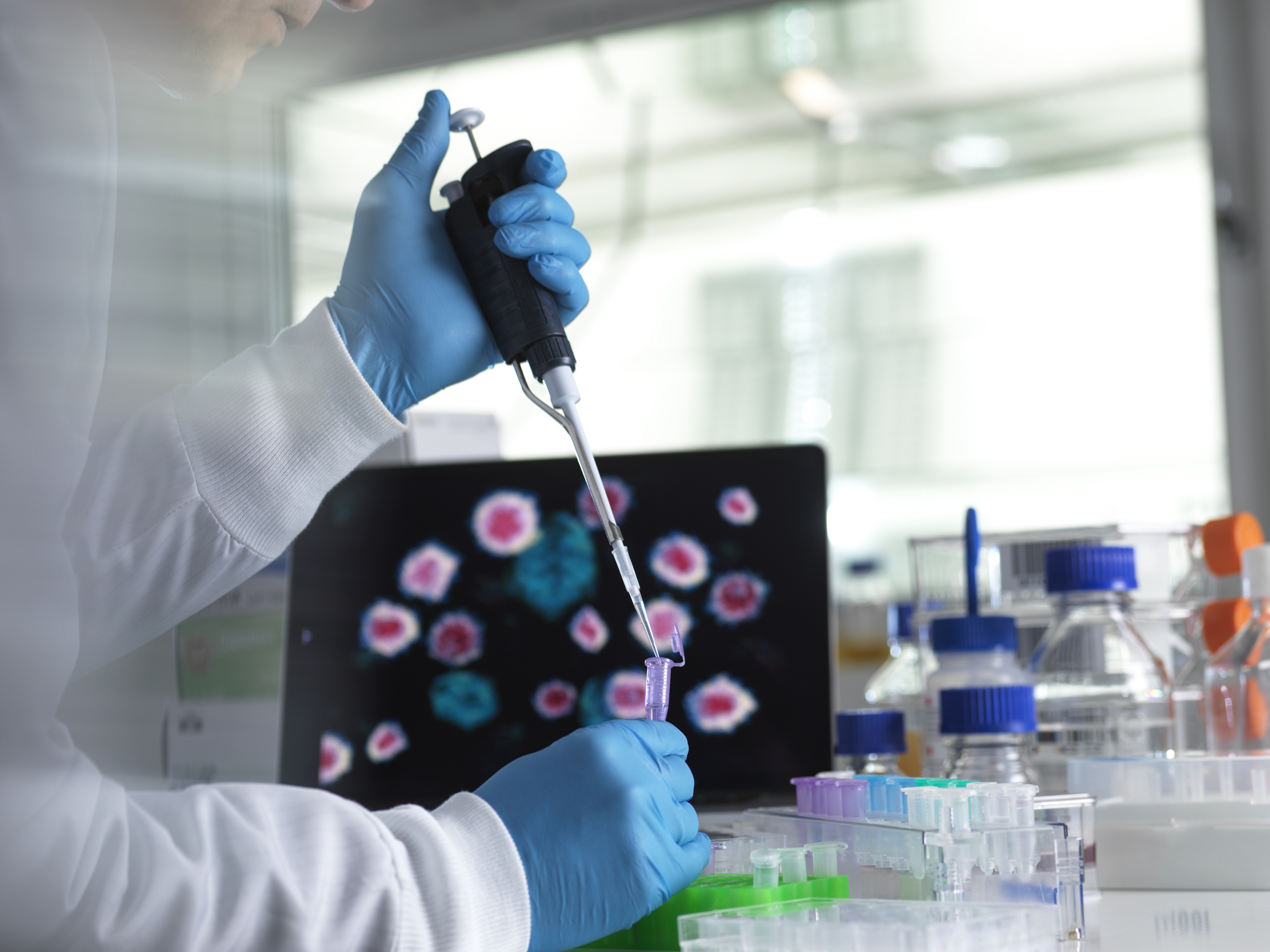 Imagem de laboratório