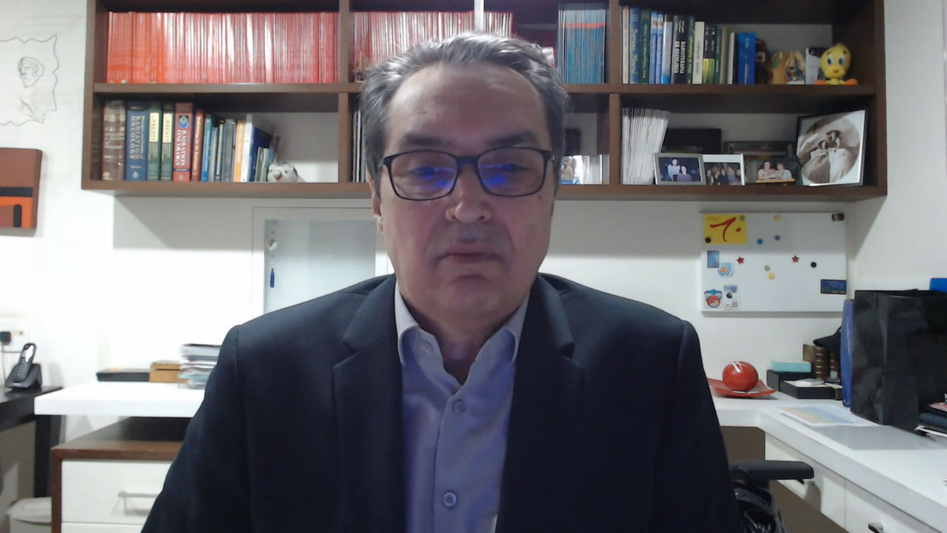 O pneumologista do Incor Carlos Carvalho