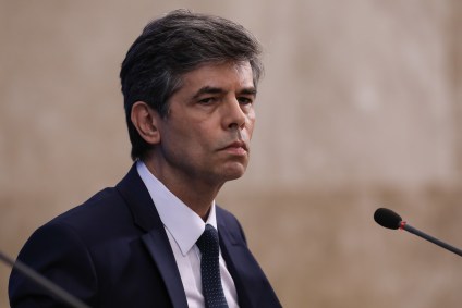 O ministro da Saúde Nelson Teich