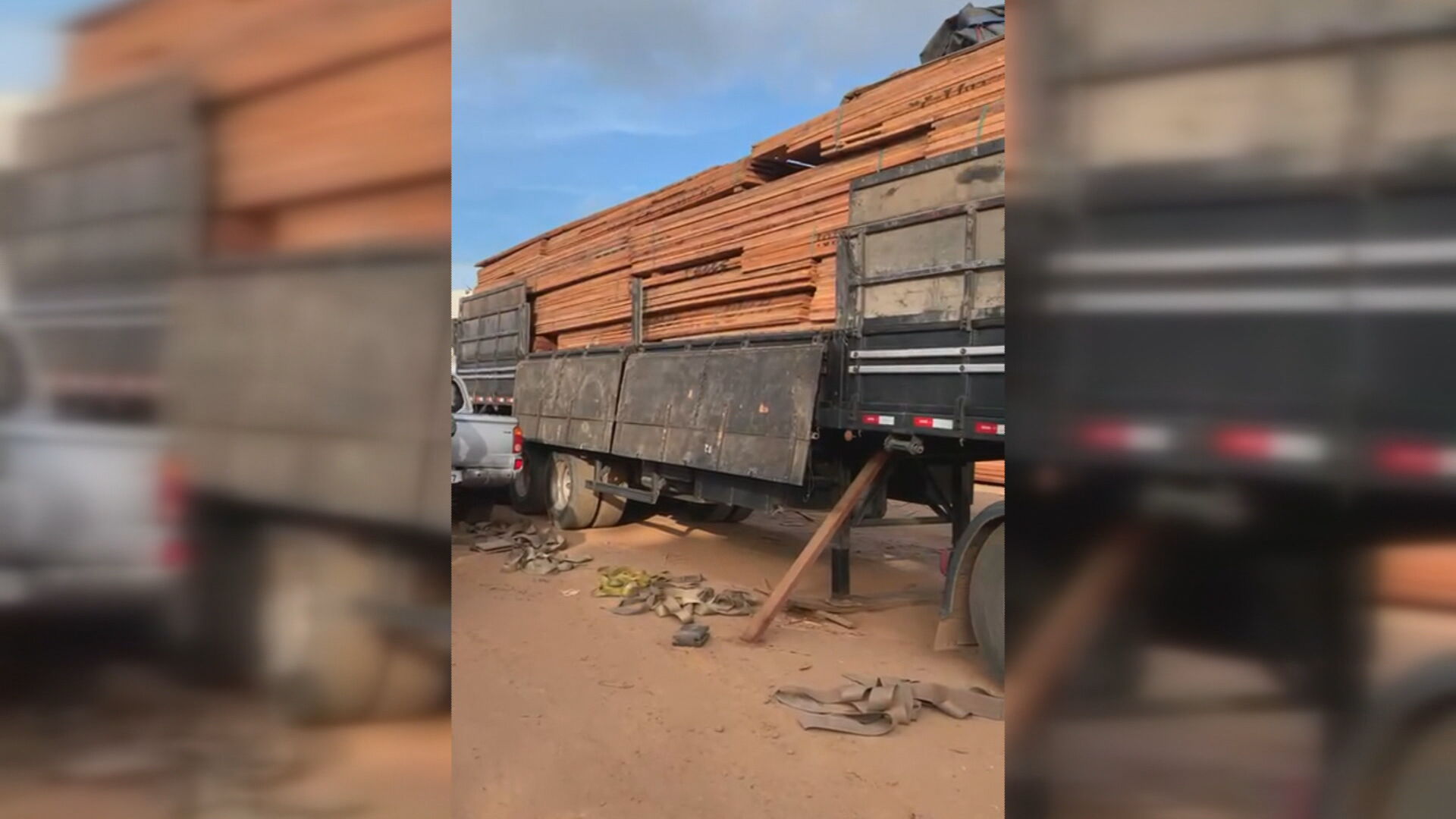 Polícia do Amazonas apreendeu maior carga de madeira ilegal de 2020