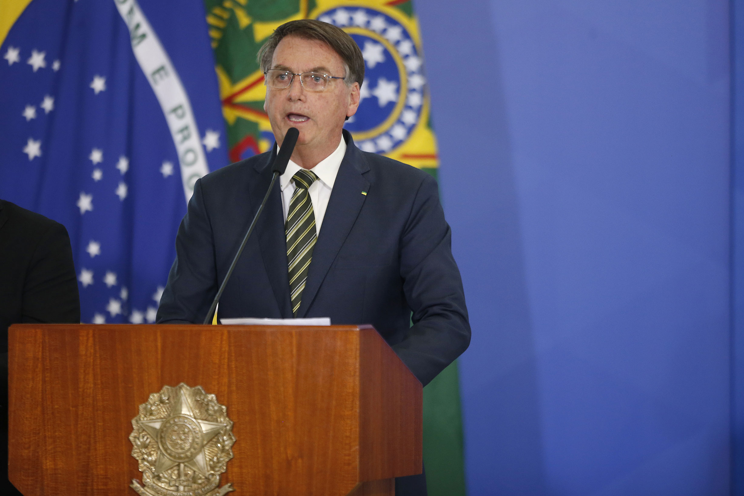 O presidente Jair Bolsonaro