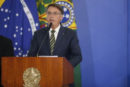 O presidente Jair Bolsonaro