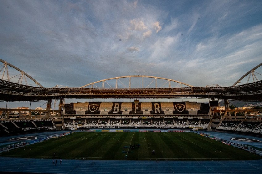 Vista geral do Engenhão, estádio do Botafogo. Imagem de 2 de maio de 2021 / Foto: Thiago Ribeiro/Agif/Estadão Conteúdo