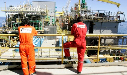 Plataforma da Petrobras